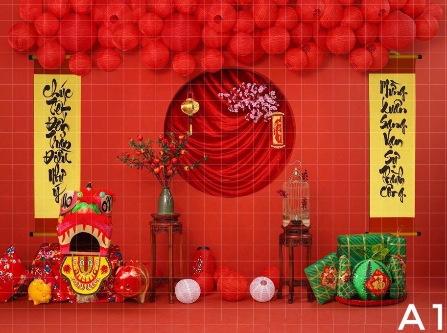 Đồ trang trí tết