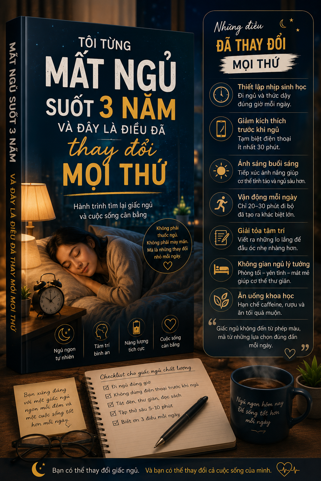 Mất ngủ suốt 3 năm, tôi mới nhận ra mình đã sai từ đầu