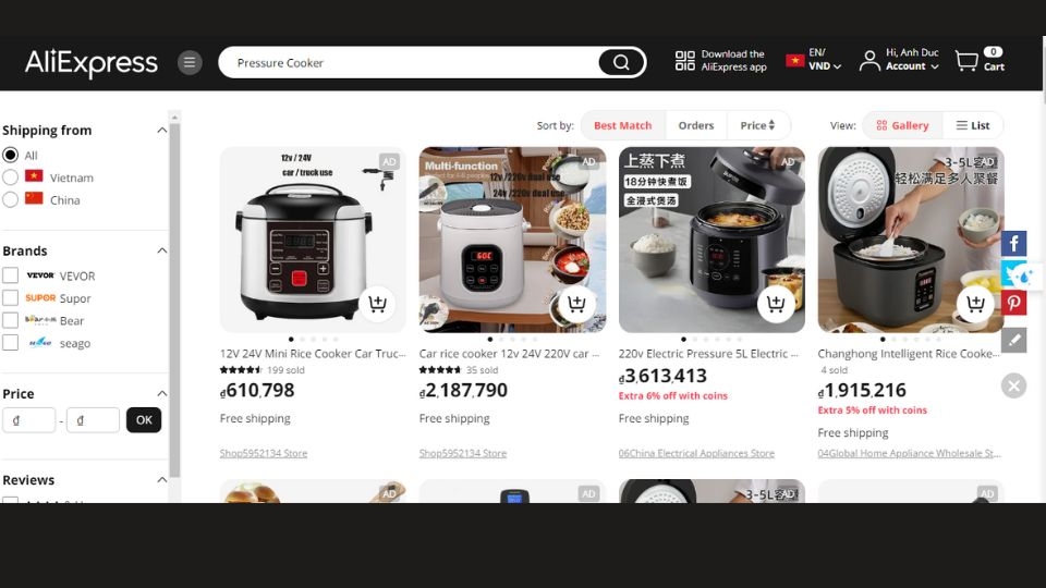 Hướng dẫn chi tiết 7 bước cách order hàng AliExpress 2026